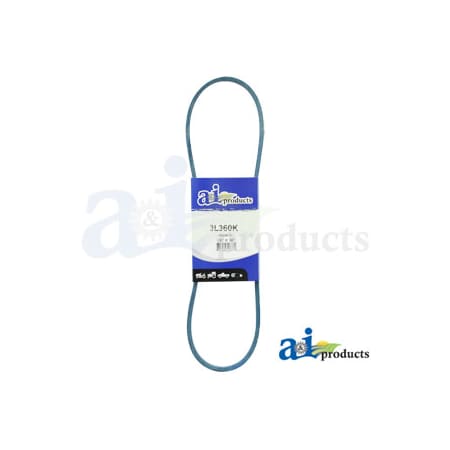 Aramid Blue V-Belt (3/8 X 36 ) 15.5 X4 X0.3